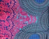 KAFTAN DOLGA OBLEKA - KAFTAN IZ VISKOZE, Z GUMBI IZ KOKOS - com Etnika Slog d.o.o.