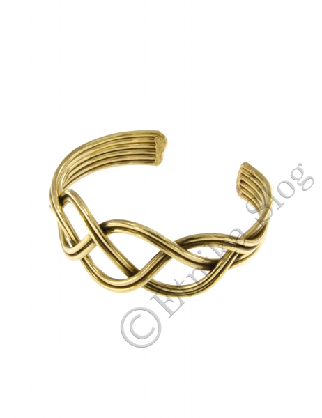 BRACELETS - METAL BRACELET MADE OF WHITE METAL, ADJUSTABLE.AVA - com Etnika Slog d.o.o.