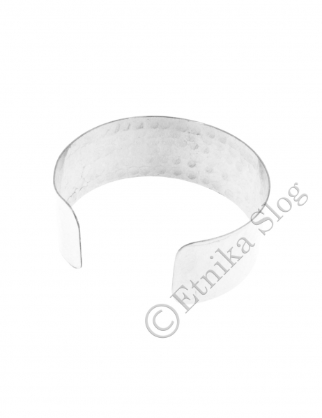 BRACELETS - METAL BRACELET MADE OF WHITE METAL, ADJUSTABLE.AVA - com Etnika Slog d.o.o.