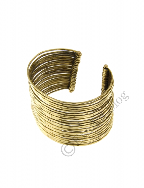 BRACELETS - METAL BRACELET MADE OF WHITE METAL, ADJUSTABLE.AVA - com Etnika Slog d.o.o.