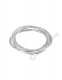 BRACELETS - METAL BRACELET MADE OF WHITE METAL, ADJUSTABLE.AVA - com Etnika Slog d.o.o.
