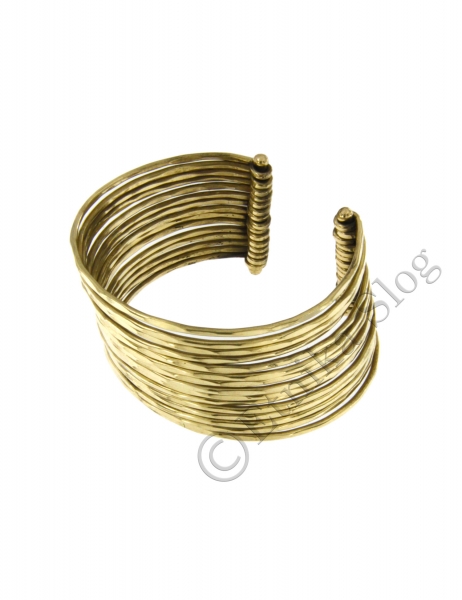 BRACELETS - METAL BRACELET MADE OF WHITE METAL, ADJUSTABLE.AVA - com Etnika Slog d.o.o.