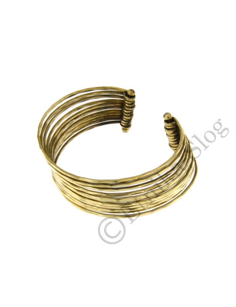 BRACELETS - METAL BRACELET MADE OF WHITE METAL, ADJUSTABLE.AVA - com Etnika Slog d.o.o.
