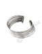 BRACELETS - METAL BRACELET MADE OF WHITE METAL, ADJUSTABLE.AVA - com Etnika Slog d.o.o.