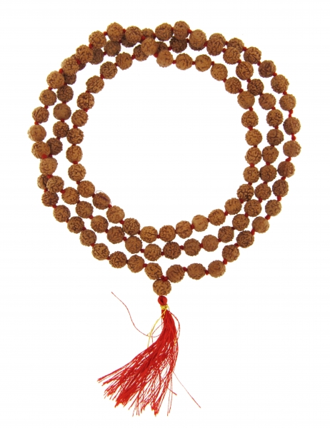 COLLANE MALA TIBETANE COLLANA MALA SEMI DI RUDRA RUDRAKSHA CIRCA MM 9 . - com Etnika Slog d.o.o.