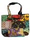 EMBROIDERED SHOULDER BAGS LARGE PRINTED COTTON SHOULDER BAG WITH STITCHING, - Etnika Slog d.o.o.
