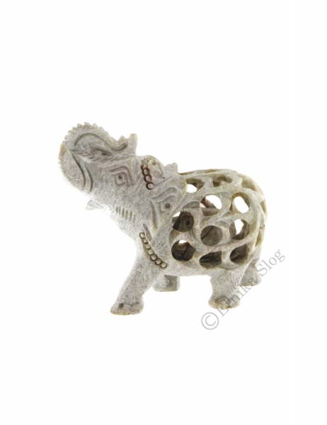 ORNAMENTS ELEPHANT IN SOAPSTONE, CARVED.DIMENSIONS CCA - com Etnika Slog d.o.o.
