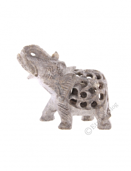 ORNAMENTS ELEPHANT IN SOAPSTONE, CARVED.DIMENSIONS CCA - com Etnika Slog d.o.o.