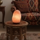 LAMPADA DI SALE ROSA HIMALAYANO GREZZA.COMPL