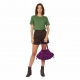 BOAT-SHAPED BAGS SHOULDER BAG MADE OF ARTIFICIAL SILK WITH SPIRALS - com Etnika Slog d.o.o.