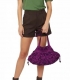 BOAT-SHAPED BAGS SHOULDER BAG MADE OF ARTIFICIAL SILK WITH SPIRALS - com Etnika Slog d.o.o.