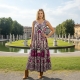 LONG VINTAGE INDIAN DRESS - JUMPSUIT, SLEEVE