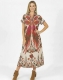 LONG VINTAGE INDIAN DRESS - JUMPSUIT, SLEEVE
