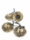 TIBETAN CIMBALS AND BELLS CYMBALS MADE FROM 7 METALSSIZE 6,5 CM, THICK - com Etnika Slog d.o.o.