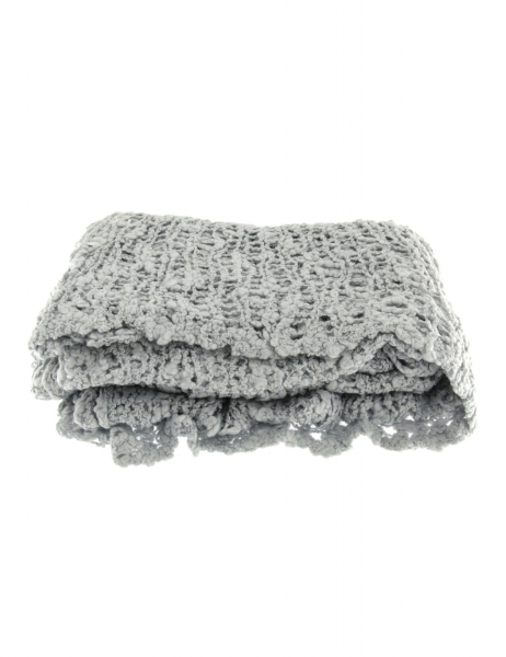 MAGLIA A PIPISTRELLO PONCHO TRAMA LARGA IN COTONE MREŽAST PONČO IZ VISKOZE, RATEGLJIV IN PRILAGODLJI - Etnika Slog d.o.o.