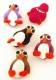PINS BROOCH MADE OF WOOL FELTIN THE FORM OF PENGU - com Etnika Slog d.o.o.