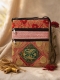 SMALL SHOLDER BAGS SMALL AND FLAT BAG MADE OF SARI COTTON FABRIC, THR - Etnika Slog d.o.o.