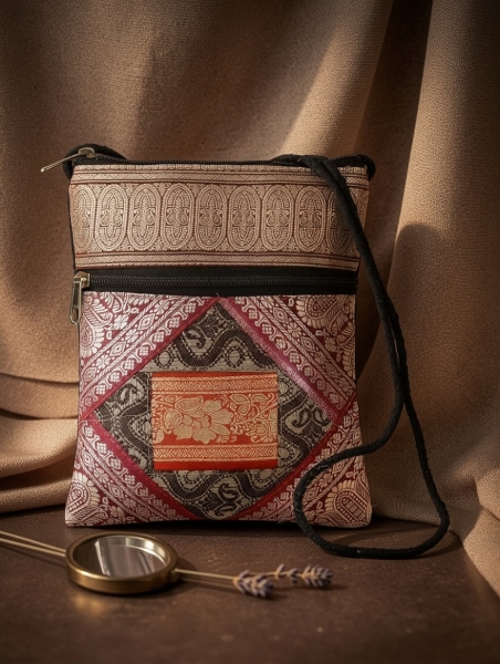 SMALL SHOLDER BAGS SMALL AND FLAT SHOULDER BAG, IN PLAIN COLOR WITH L - Etnika Slog d.o.o.