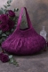 BOAT-SHAPED BAGS SHOULDER BAG MADE OF ARTIFICIAL SILK WITH SPIRALS - Etnika Slog d.o.o.