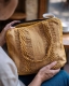 SHOULDER BAG&nbsp;MADE OF COTTON, WITH GEOMETRICAL PATT