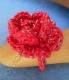 COTTON JEWELRY RING IN CROCHET COTTON AND LUREX WIRE WITH FLOWER. - com Etnika Slog d.o.o.