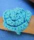 COTTON JEWELRY RING IN CROCHET COTTON AND LUREX WIRE WITH FLOWER. - com Etnika Slog d.o.o.