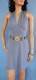 VESTITO CORTO IN COTONE ELASTICIZZATO, SPALLINA ME