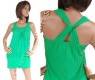 VESTITO CORTO IN MAGLINA DI COTONE CON ELASTAN, TI