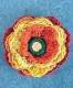 COTTON JEWELRY BROOCH&nbsp;IN CROCHET COTTON IN DIFFERENT COLOURS WITH - com Etnika Slog d.o.o.