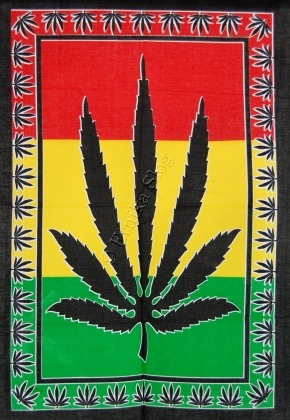 COPRILETTO TELI INDIANI RASTAFARI